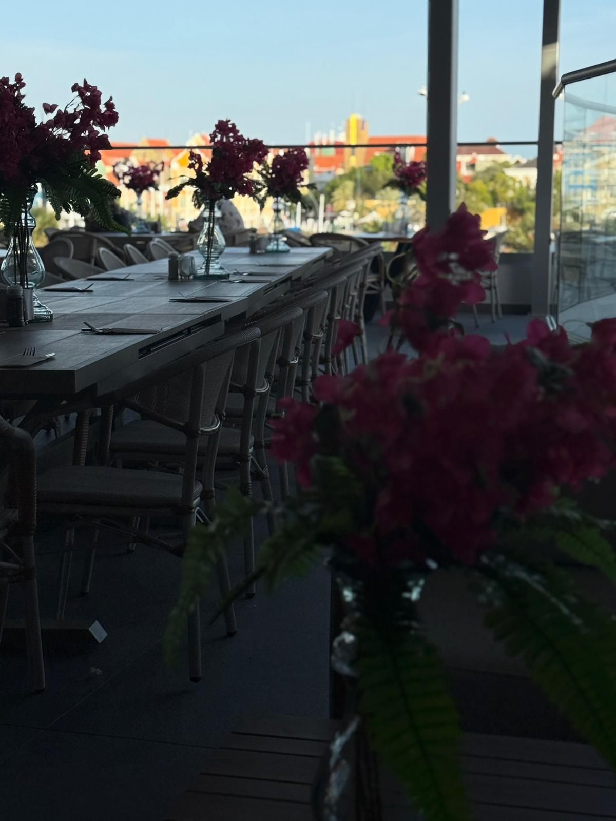 Outside terrace