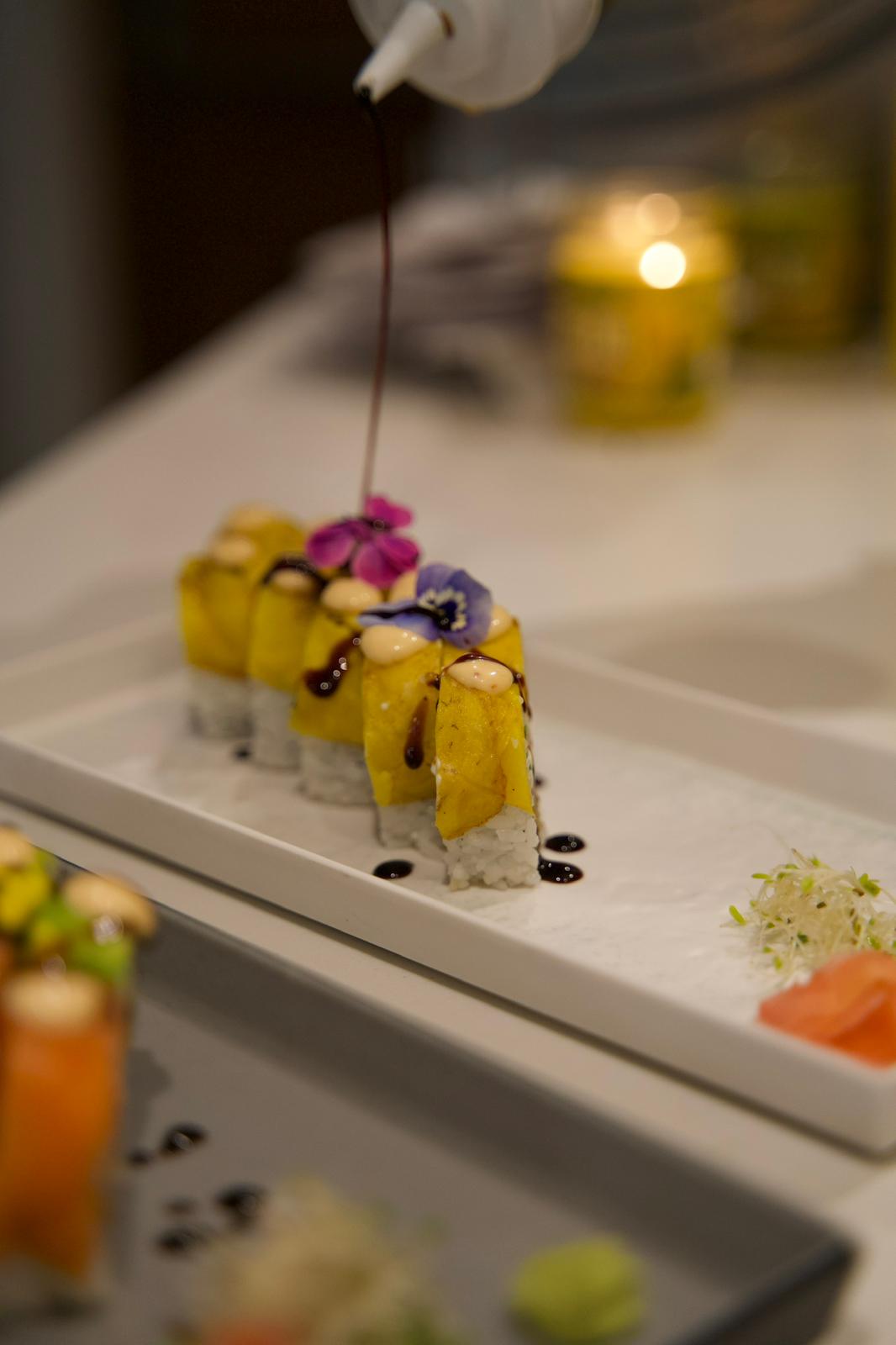Sushi close-up